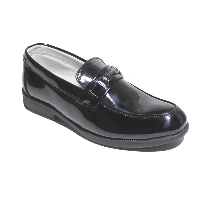 Jungen-Kleiderschuhe, Kunstleder-Loafer, Slip-On, Penny Pageboy, Hochzeit, lässiger Mokassin, Kinder-Jungen-Schuhe, EUR-Größe 25–38 Frühling und Herbst