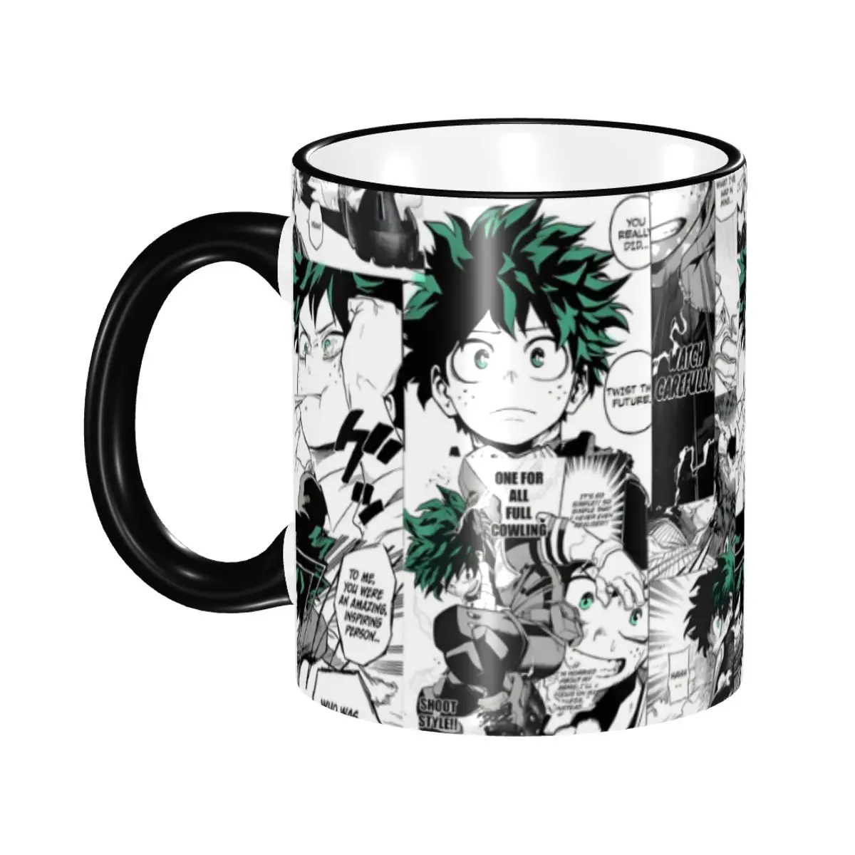 Personalisierte My Hero Academia Kaffeetasse DIY Manga Katsuki Bakugo Midoriya Izuku Keramik Milchtee-Becher Image