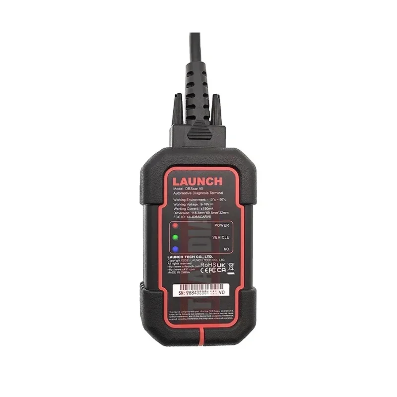 X431 DBScar 7 DBScar 7 Bluetooth BT-Anschluss DBScar VII Codescanner unterstützt Doip CAN FD CANFD-Protokoll Image