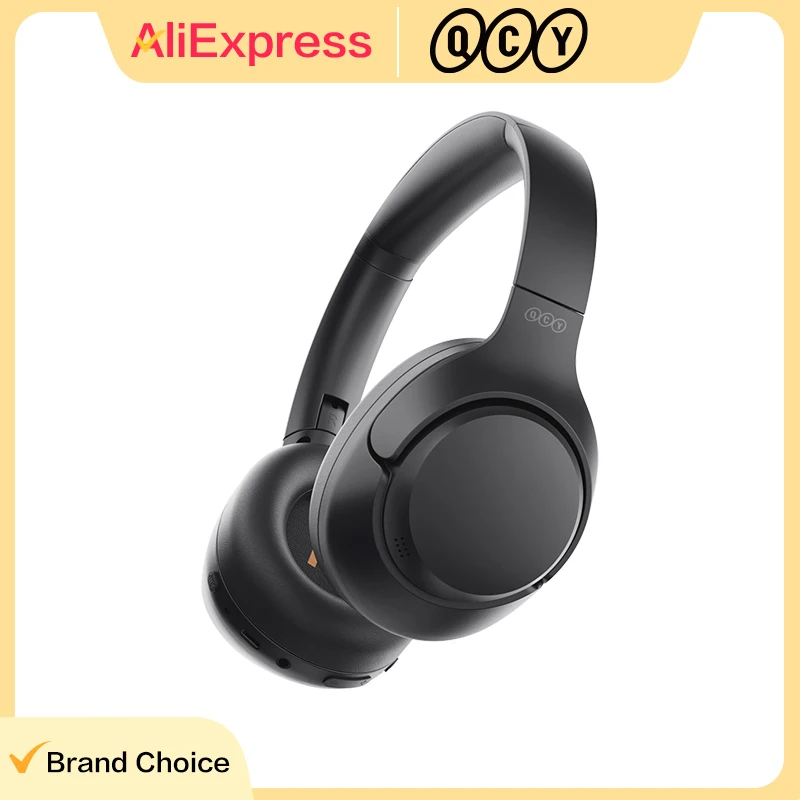 Casque audio sans fil Bluetooth 5.4 QCY H3 ANC Hi-Res Audio, circum-auriculaire, 60 heures d