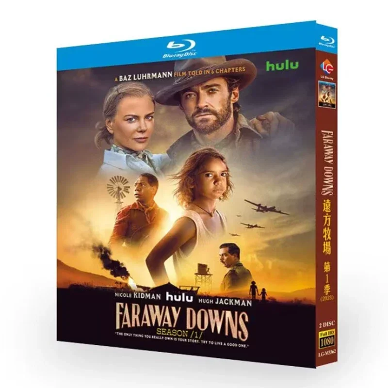 Série TV HD Faraway Downs (2023), disque Blu-ray DVD