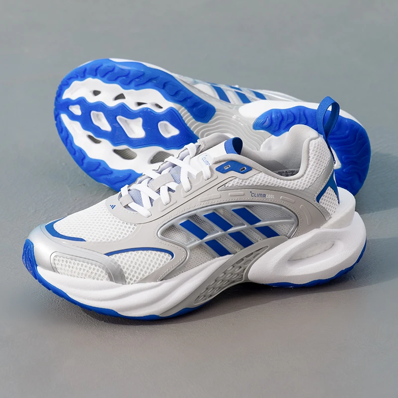 Adidas Herren-Laufschuhe, dämpfende Laufschuhe, verschleißfest, leicht, niedrig geschnitten, vielseitig einsetzbar, Freizeitschuhe, Sportschuhe Kk1812