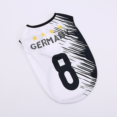 [Haustier-Fußballtrikot] 1-teiliges Haustier-Trikot, Trikot 2026, Haustier-Fußballuniform, Hundeweste, Katzen-T-Shirt, bequemes, atmungsaktives Material