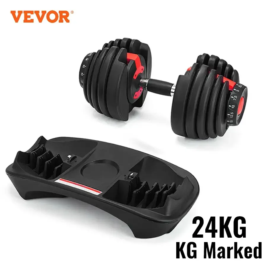 24 kg verstellbares Hantelset 2,5 kg-24 kg Gewicht Krafttraining Fitness-Workouts Fitnessgeräte für Zuhause für Training und Gesundheit