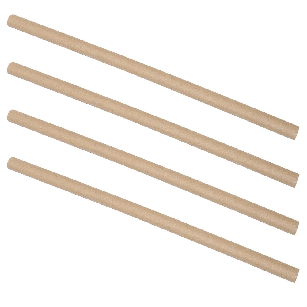 4 Stück nachfüllbare Papierröhren, leere Bastelzylinder für praktisches Lernen von Kindern, DIY-Projekte, Kunstbedarf für den Unterricht, Poster Image