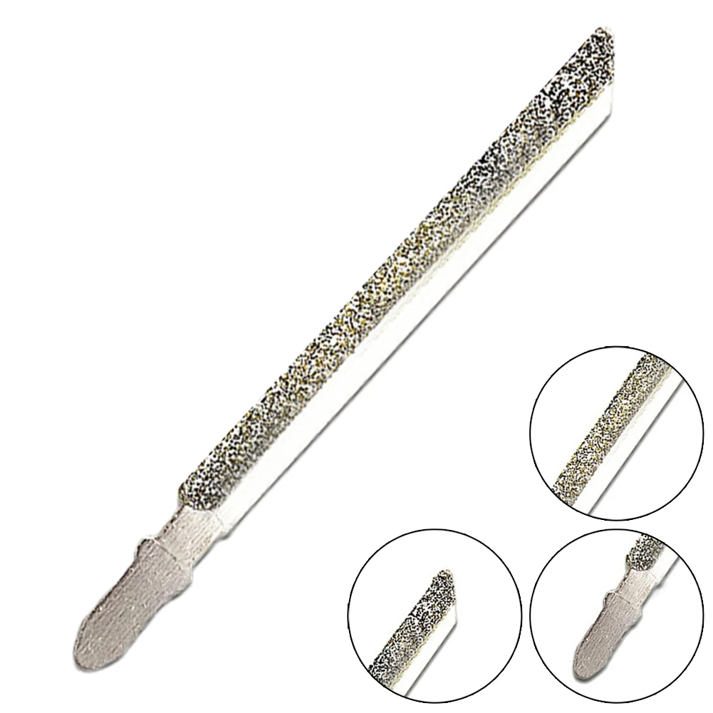 4-Zoll-Diamantbeschichtetes Sägeblatt für Säbelsäge zum Schneiden von Granitfliesen, Bandsäge für Metall, Multitool-Klingen, Holz, Glas Image