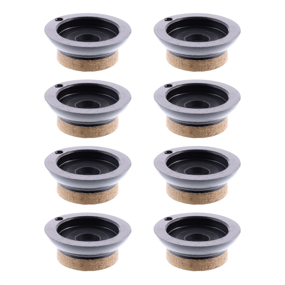 WAGNER QuickClick® Filzgleiter Spezial SYNO SLIM - 8er-Set Ersatzgleiter Ø 20 mm für Basis Ø 20 mm, DE Ware - 15784800 Image