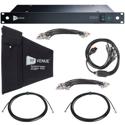 RF Venue 9CH Wireless Microphone Bundle