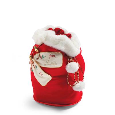 Personalized Small Santa Bag - Frontgate - Christmas Decorations