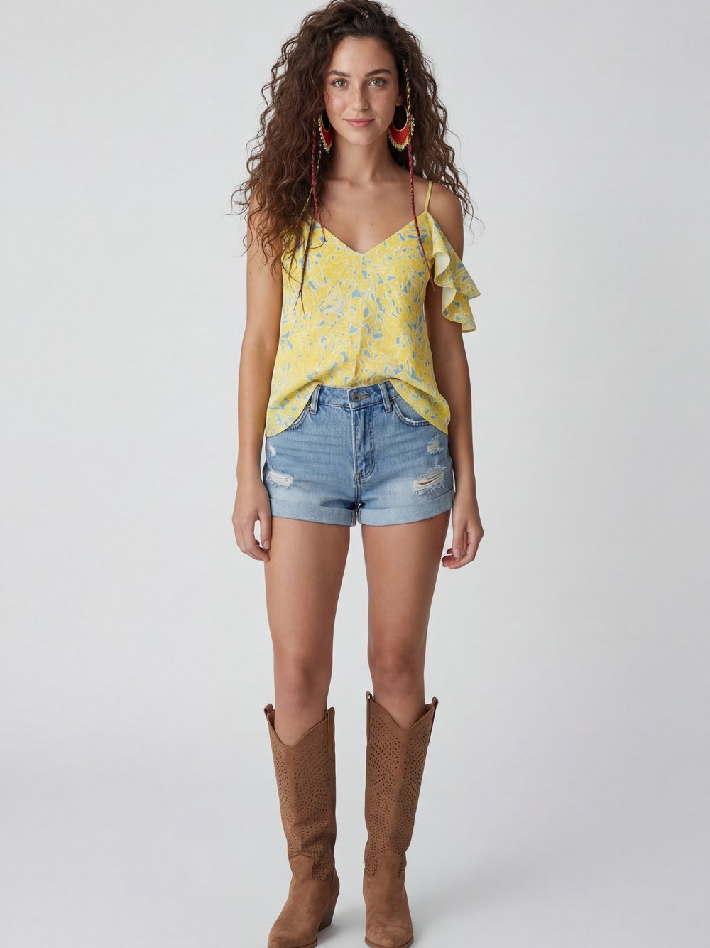 IZIA Top Damen gelb, M Image