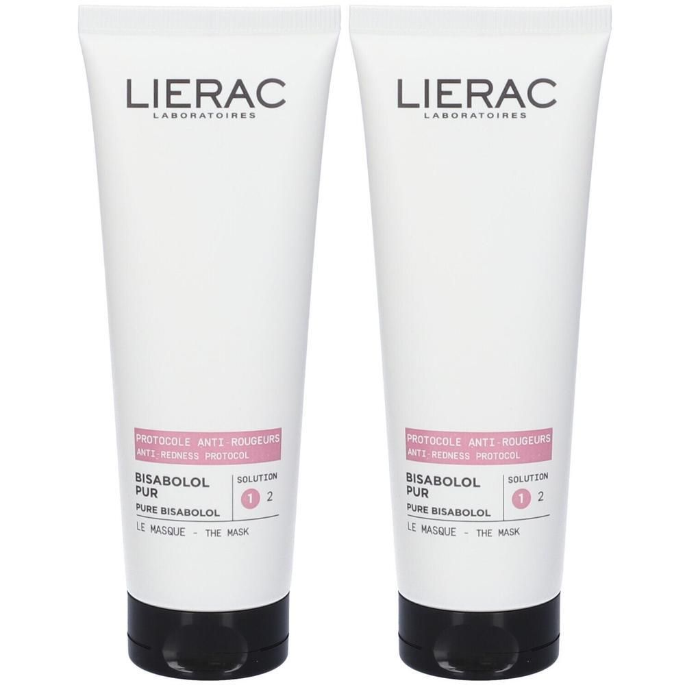 Lierac Protocollo Anti-Rossori Maschera Viso Bisabololo Puro 2x75 ml