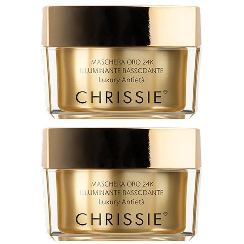 Chrissie Maschera Oro 24K Illuminante Rassodante 2x50 ml