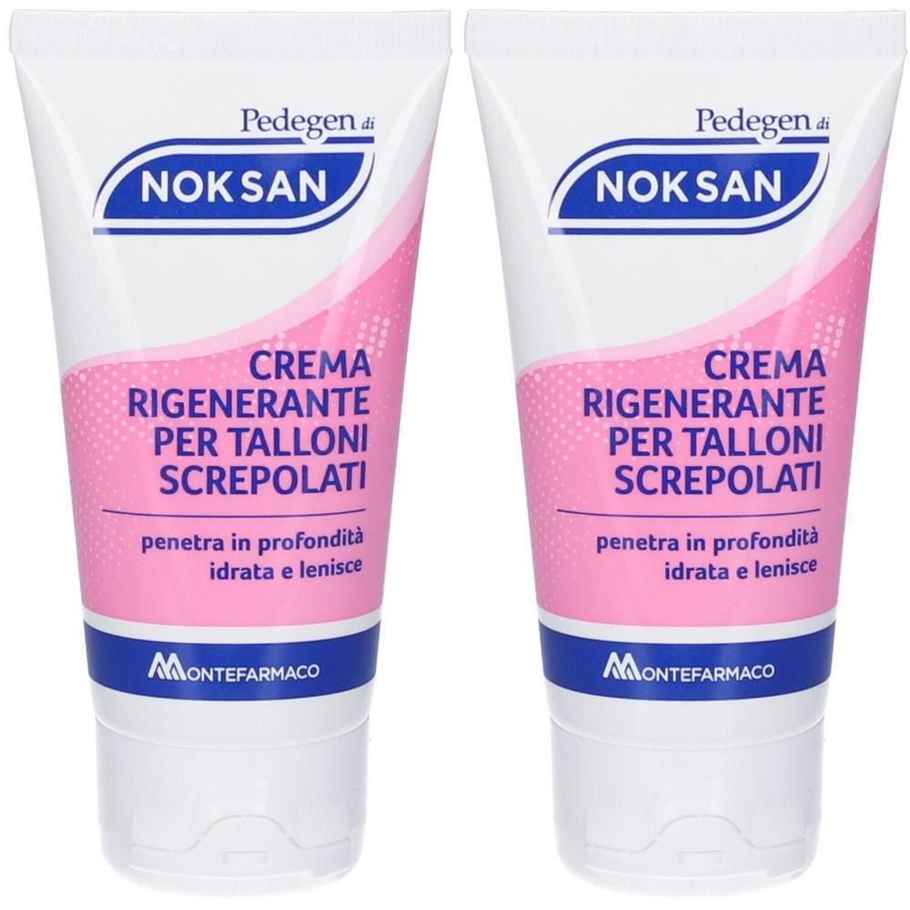 Noksan Crema Rigenerante per Talloni Screpolati 2x50 ml