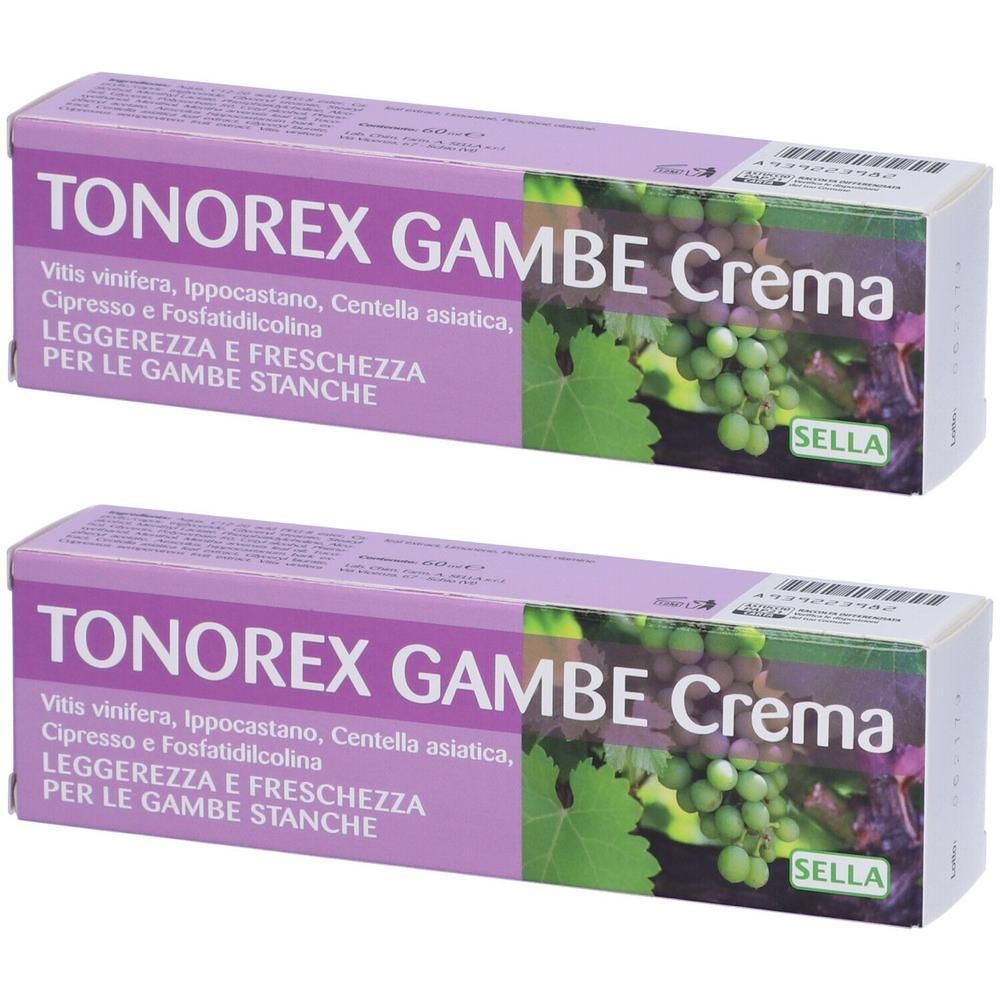 SELLA Tonorex Gambe Crema 2x60 ml