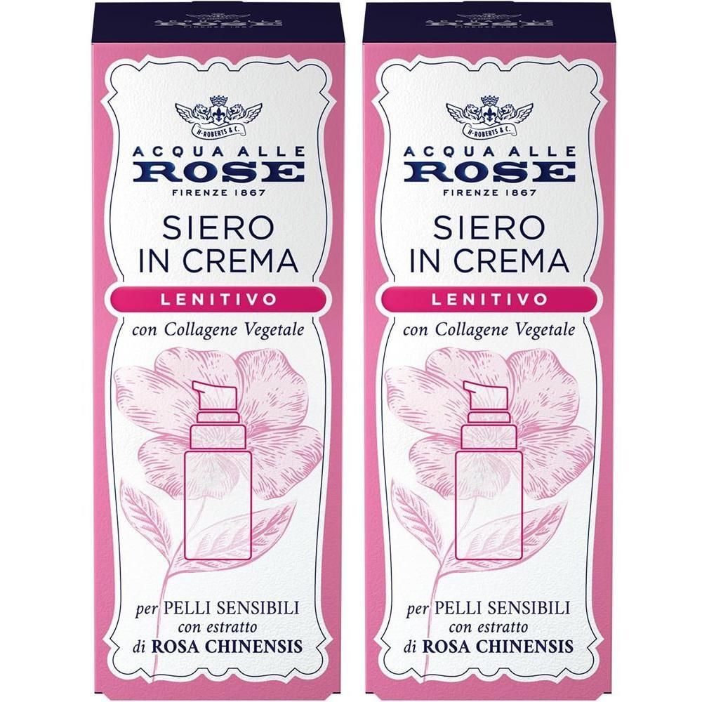 Acqua alle Rose Siero Viso Idratante Purificante 2x30 ml