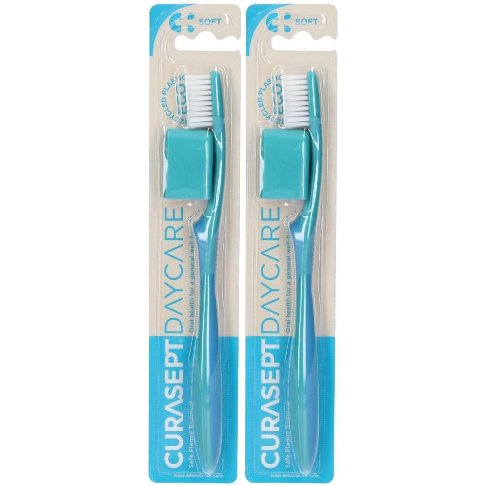 Curasept Daycare Spazzolino Eco Soft 2x1 St