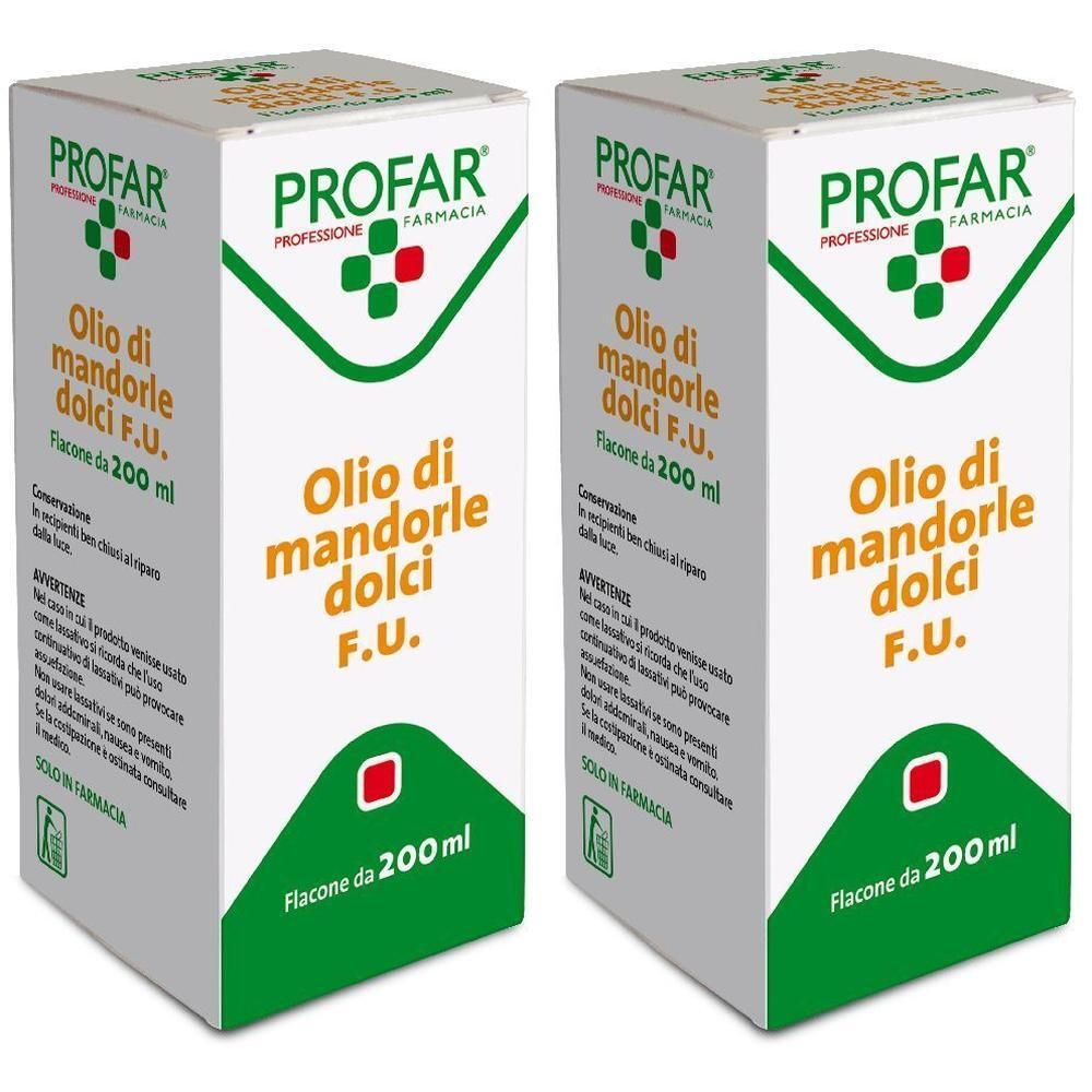 Profar Olio Di Mandorle Dolci F.U. 2x200 ml
