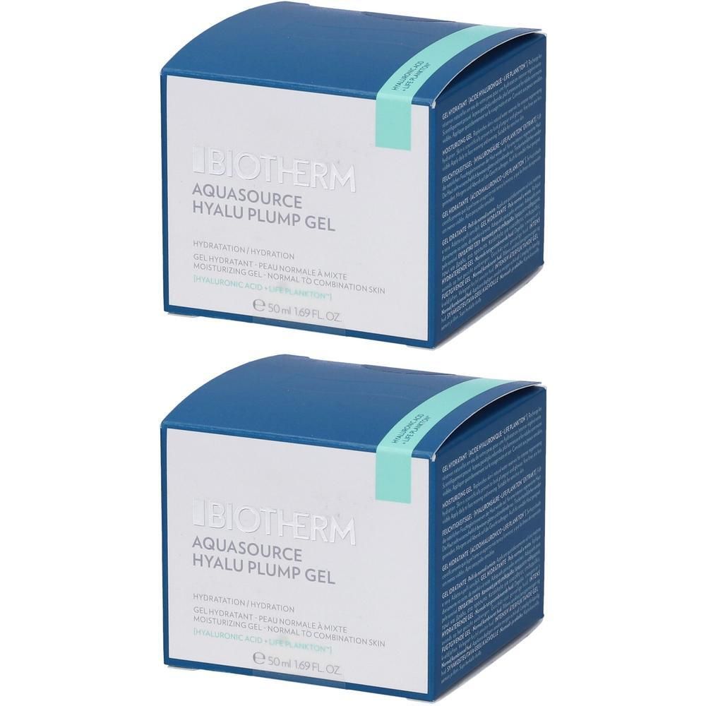 Biotherm Aquasource Hyalu Plump Gel 2x50 ml