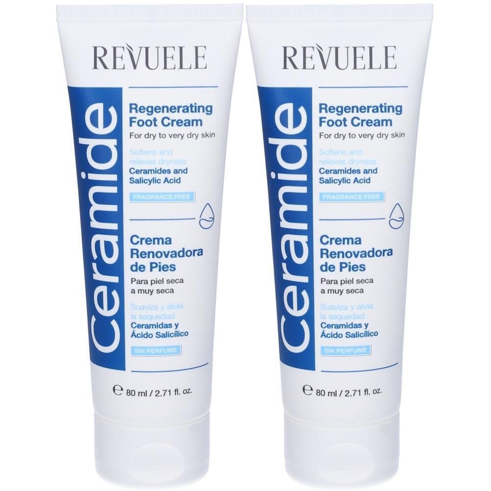 Revuele Ceramide Regenerating Crema Piedi 2x80 ml