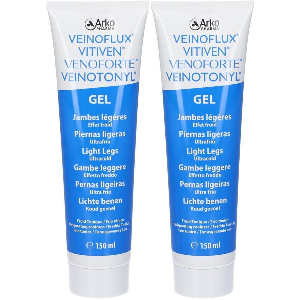 Vitiven Flux Gel Effetto Freddo 2x150 ml