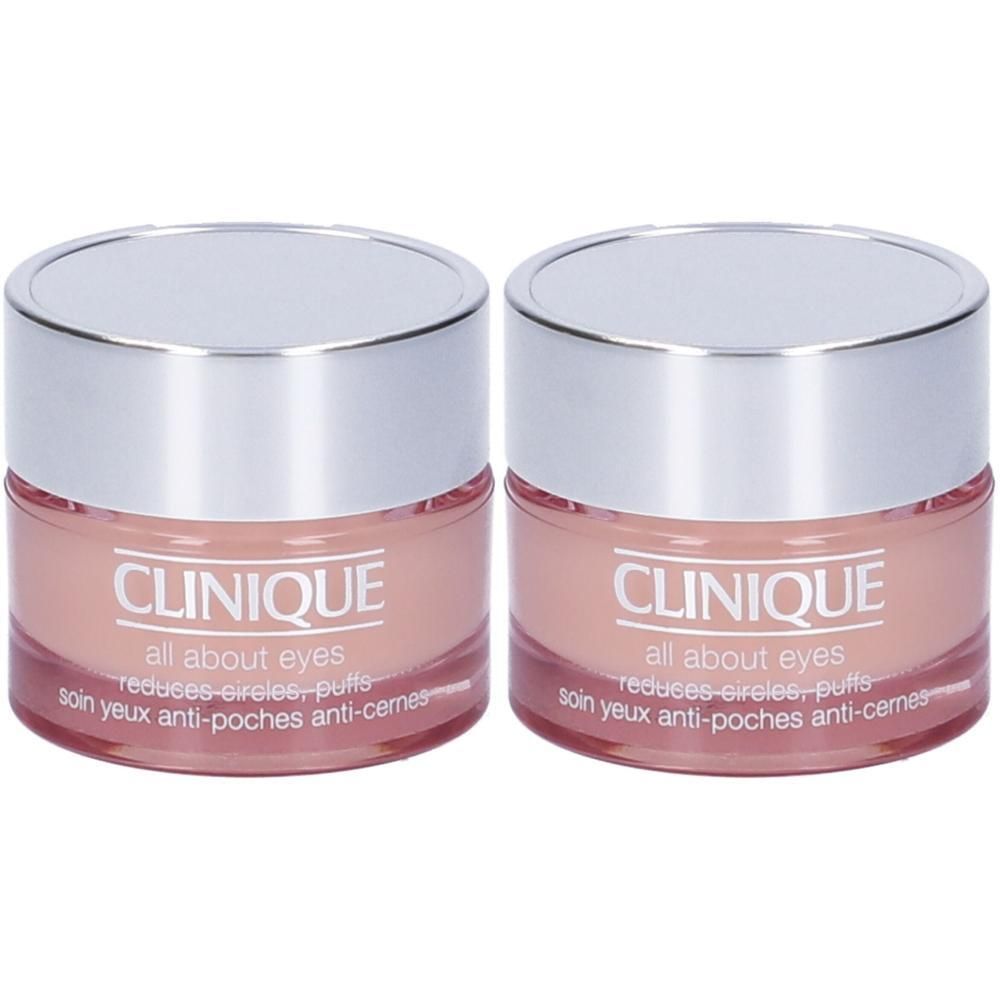 Clinique All About Eyes Crema Contorno Occhi 2x15 ml