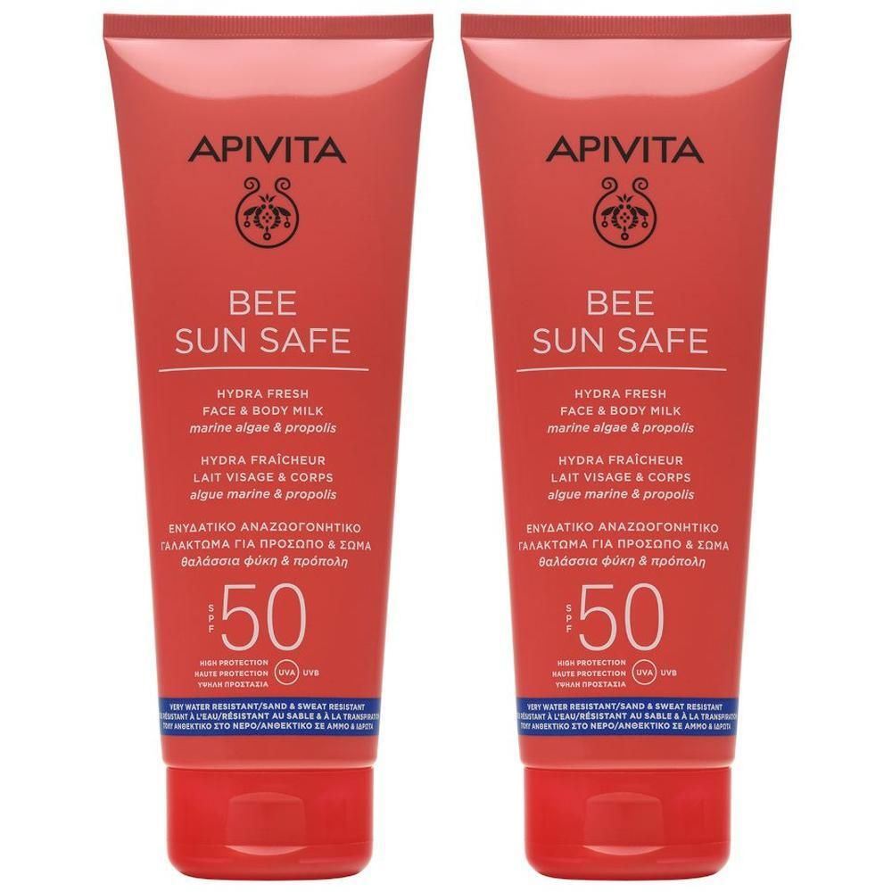 Apivita Bee Sun Safe Hydra Latte solare viso e corpo idratante SPF50 T