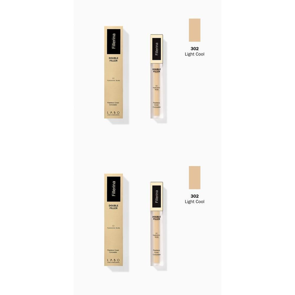 LABO Double Filler 12 Hyaluronic Acids Flawless Correttore Viso Colore