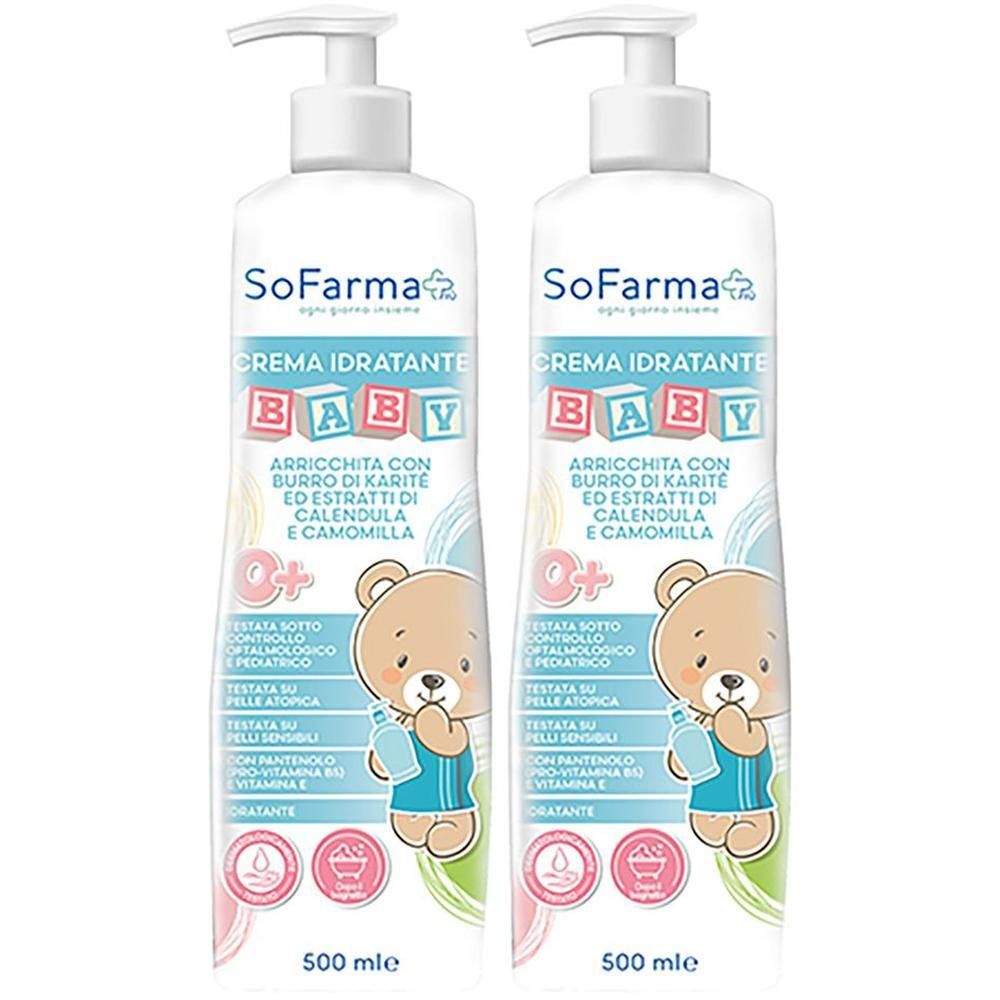 Sofarmapiu' Crema Idratante Corpo 2x300 ml