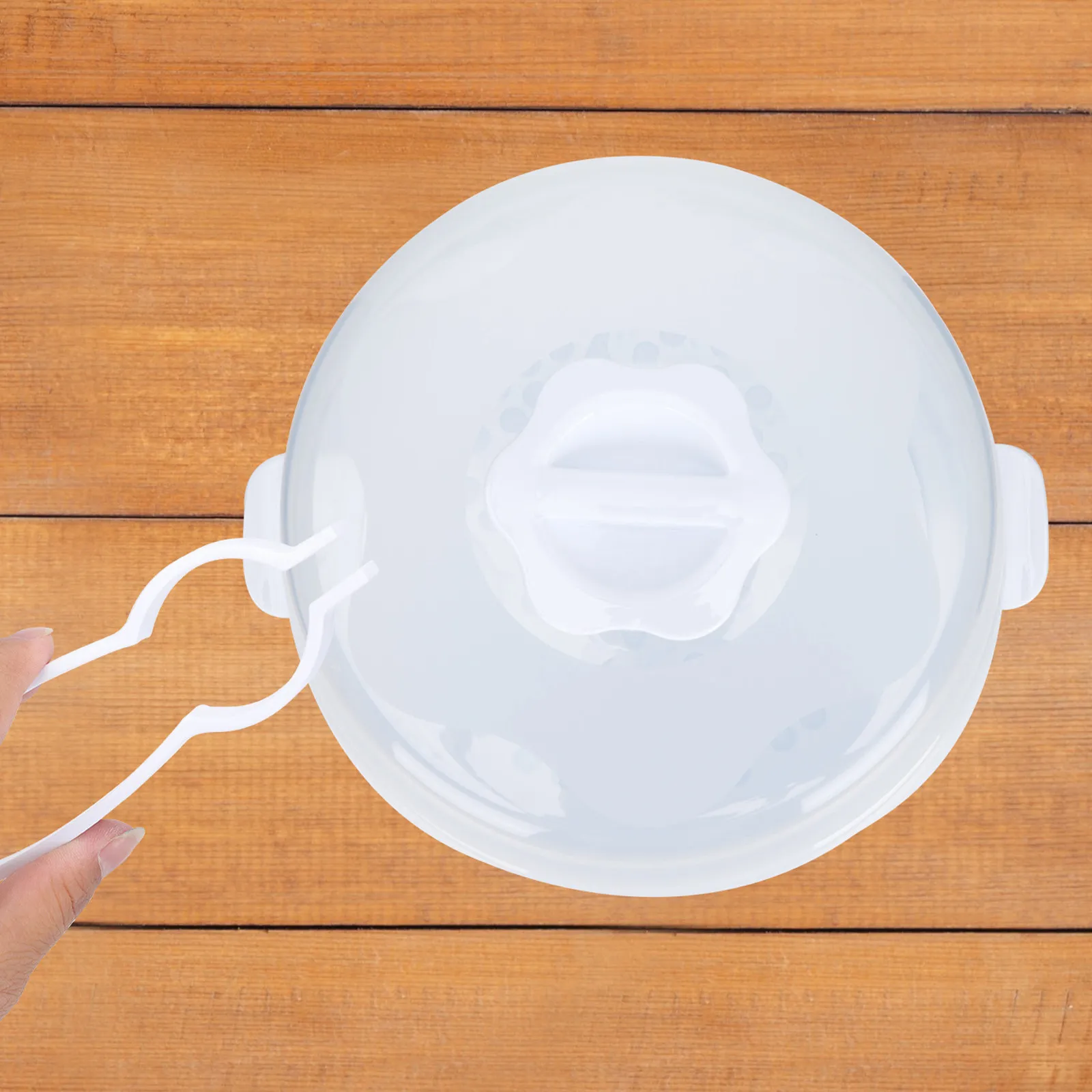 Mikrowellen-Babyflaschen-Sterilisator Aufbewahrungsbox Hohe Kapazität ABS-Material Tragbarer Sterilisator für Milchflaschen Schnuller Staubdicht Image