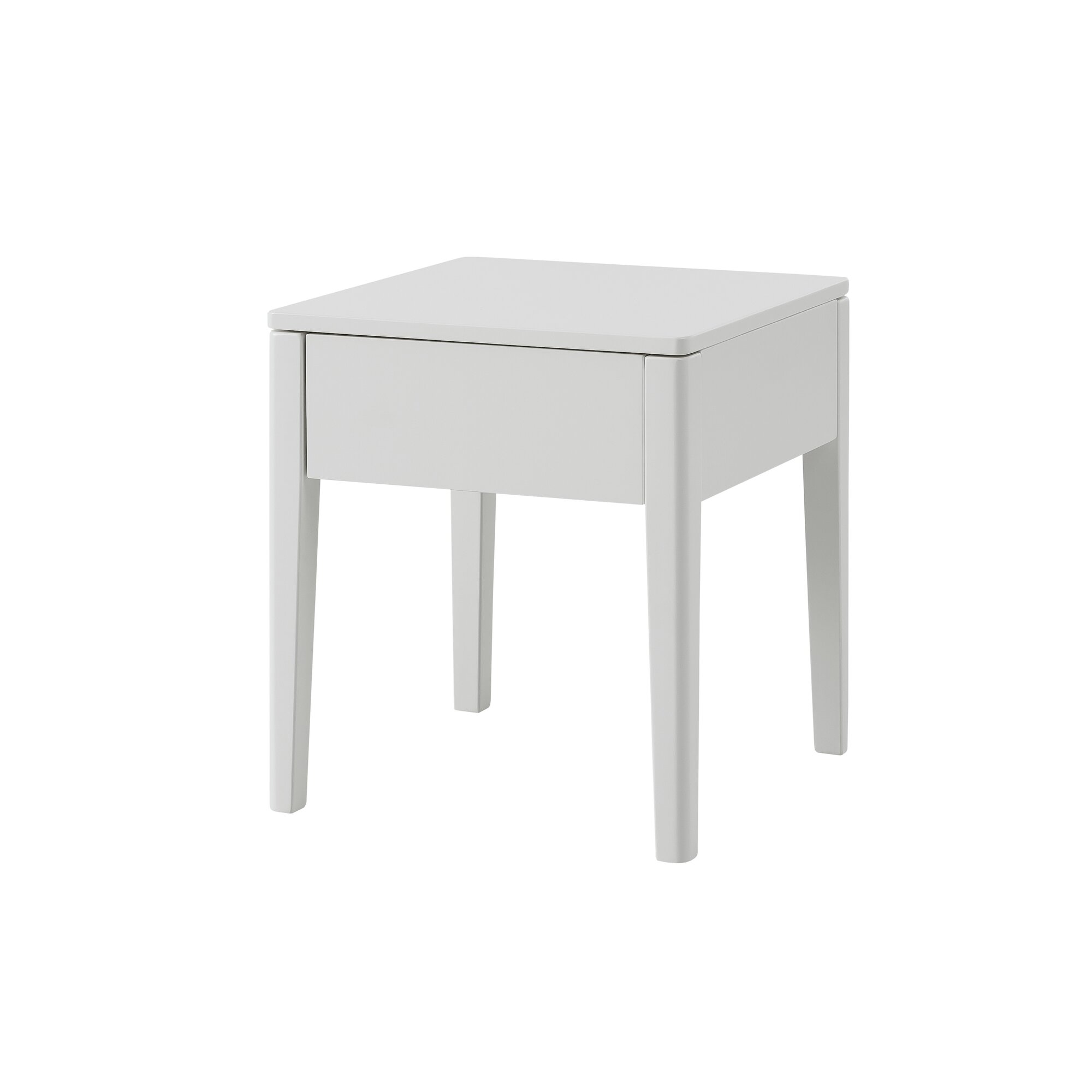 Hasena Nachttisch Styly Buche weiss deckend, lackiert