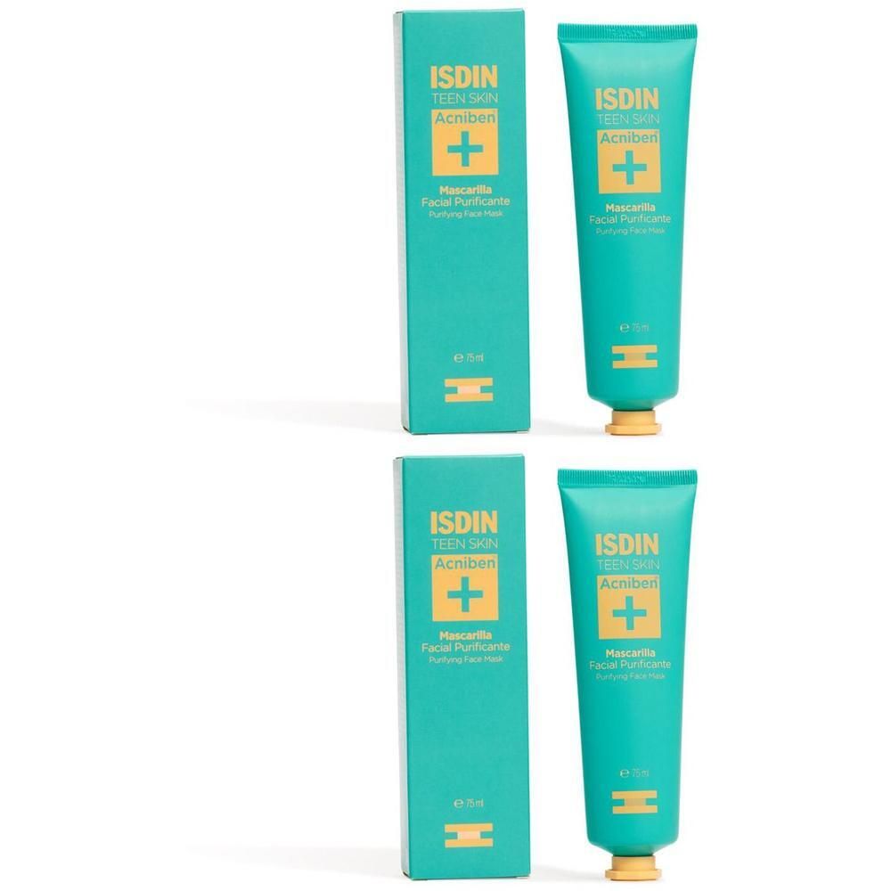 ISDIN Acniben Face Mask Maschera Viso Purificante 2x75 ml