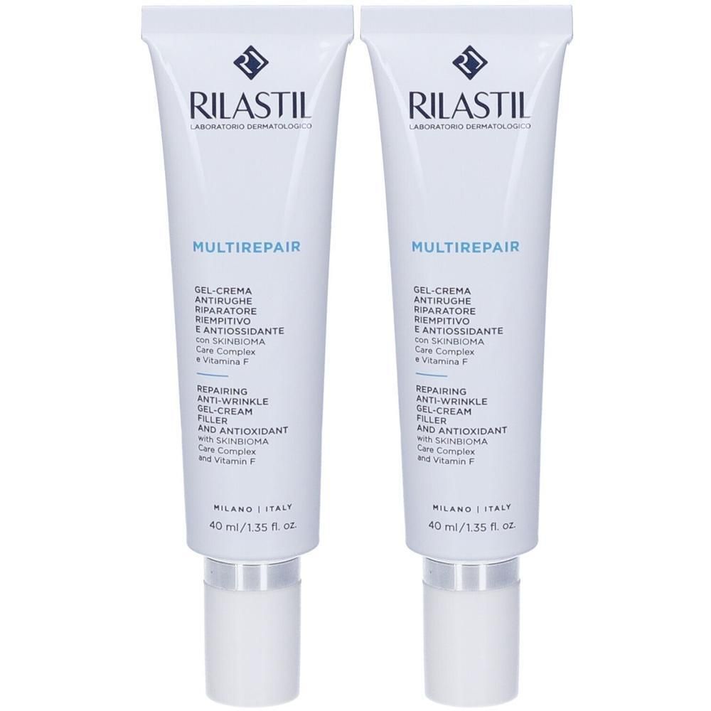 RILASTIL® Multirepair Gel Crema Antirughe Riparatore 2x40 ml