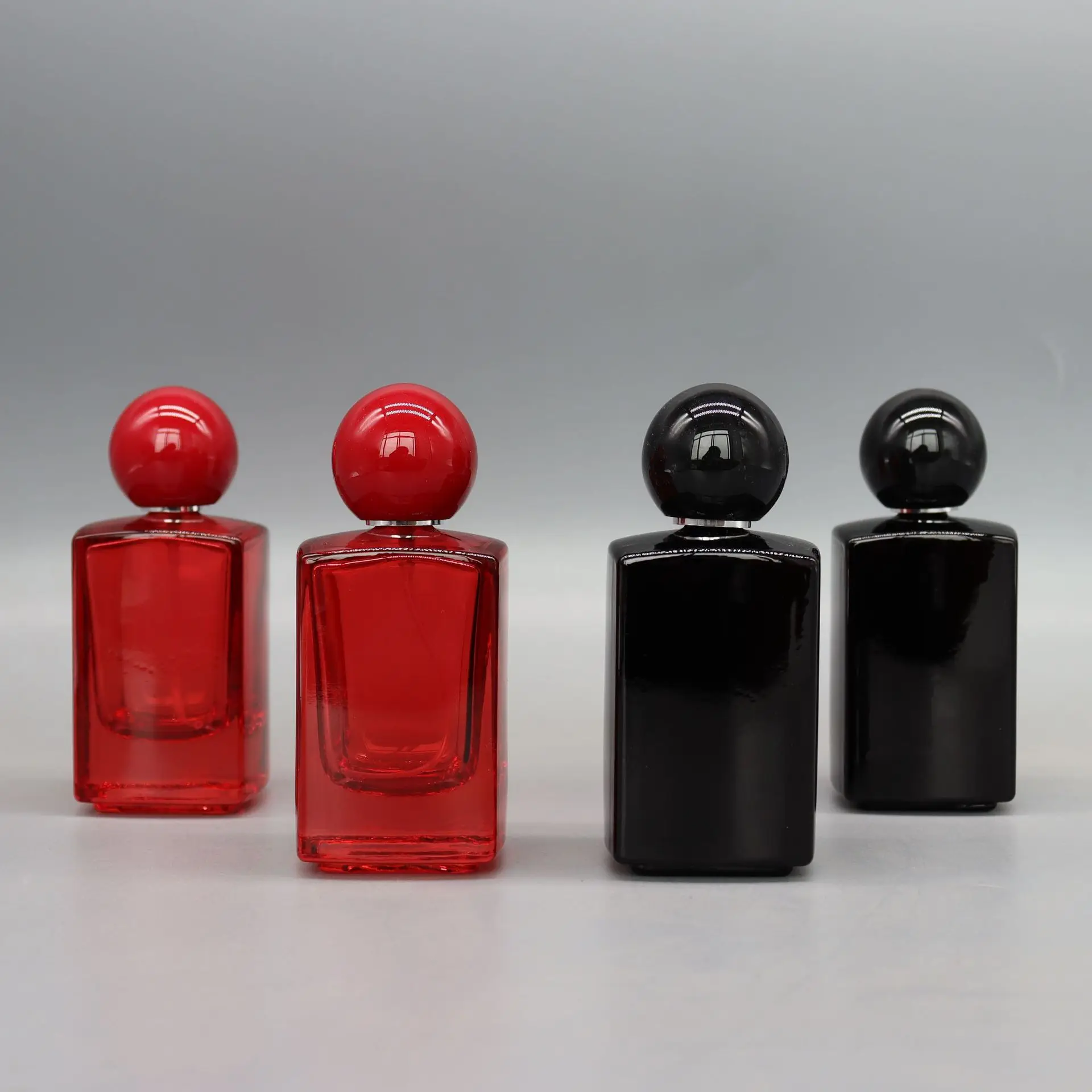 50ml Premium Glas-Parfümflasche Leer, Selbstpflege-Reise-Sprühflasche, Umweltfreundlicher Nachfüllbarer Behälter