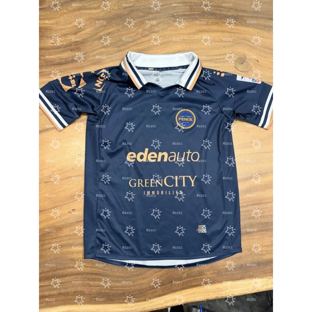Maillot de handball domicile Toulouse Fenix 25-26, ensemble d'entraînement, sport d'été, séchage rapide, t-shirt homme, vêtements enfant, tee-shirt femme