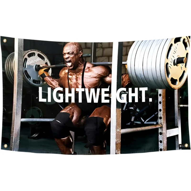 Die leichten und lustigen Bannerposter von Ronnie Coleman sind perfekt für Studentenwohnheime, Zimmerdekoration, Außenräume und Schlafzimmer. (wsj) Image
