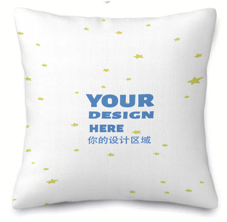 1 Stück personalisierter Hochzeitskissenbezug mit individuellem Text und Bild, romantischer Kissenbezug für Paare als Hochzeitsandenken, weicher, hautfreundlicher Stoff Image