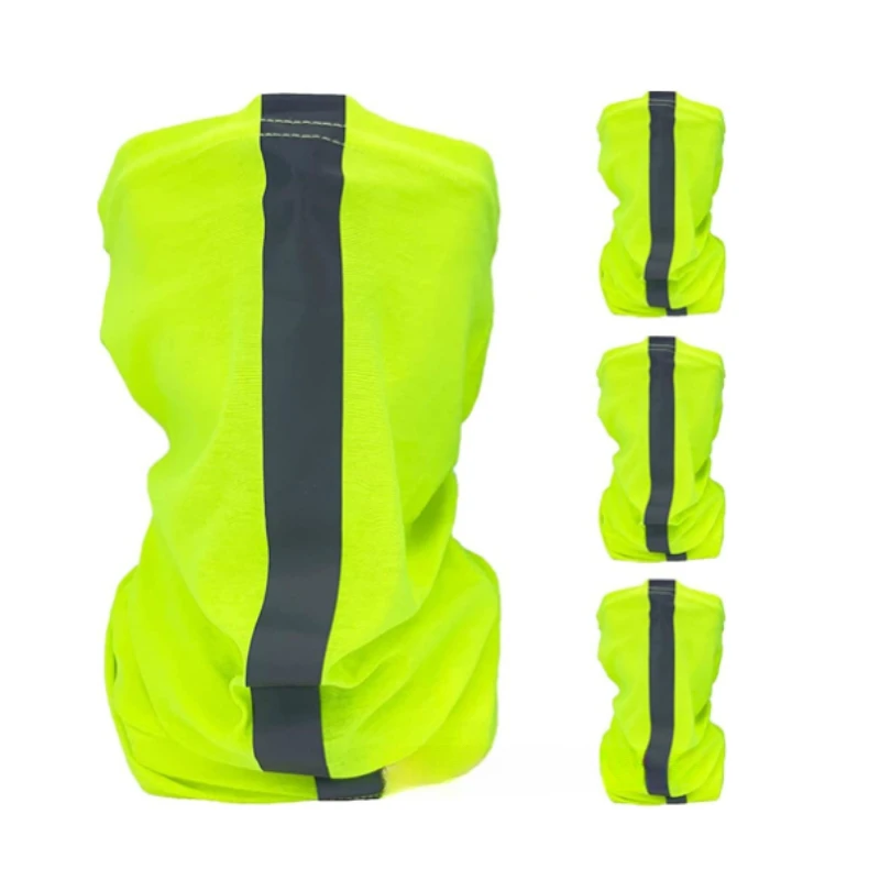 1PC Gesichtsmaske elastische reflektierende Streifen Sonnencreme atmungsaktives Stirnband Outdoor-Sport Bergsteigen Kopftuch Image