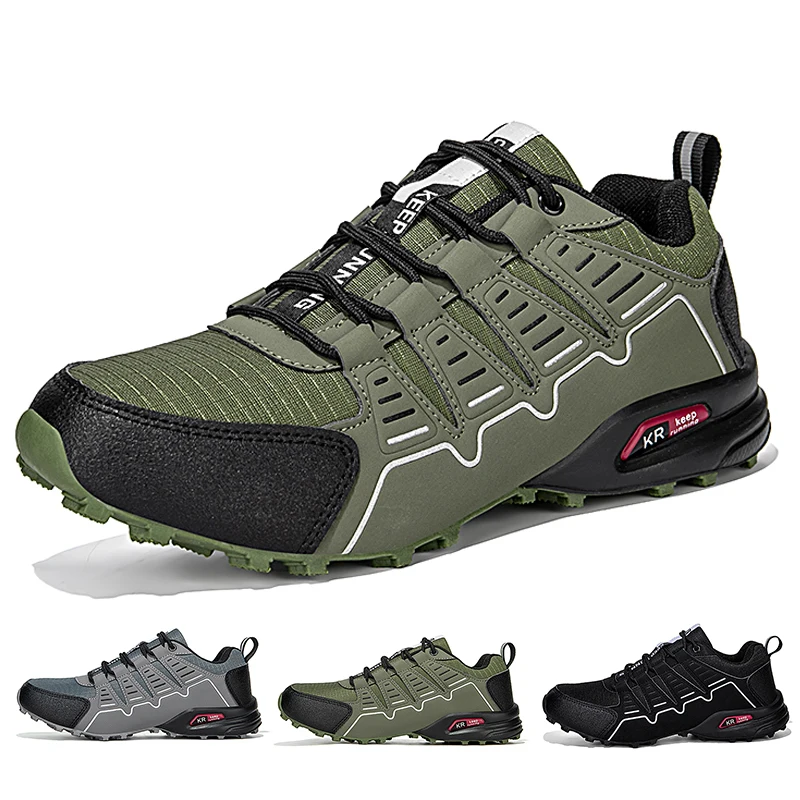 Wasserdichte Wanderschuhe für Herren, rutschfest, verschleißfest, für Wandern, Training, Jagd, Outdoor, Wandern, Reisen, Sportschuhe, Größe 39–47