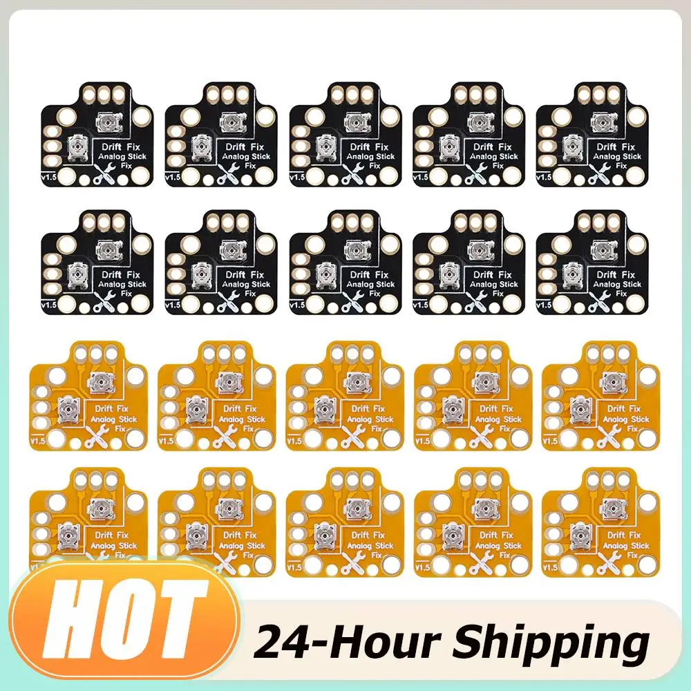 10Pcs Reset Drift Thumbstick Calibration Plate Game Handle Joystick Drift Repair Board for PS4/PS5/Xbox One/Xbox Series S/X