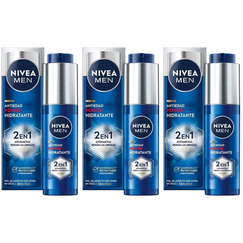 Nivea Men Lumen Crema Idratante Anti Macchie 3x50 ml