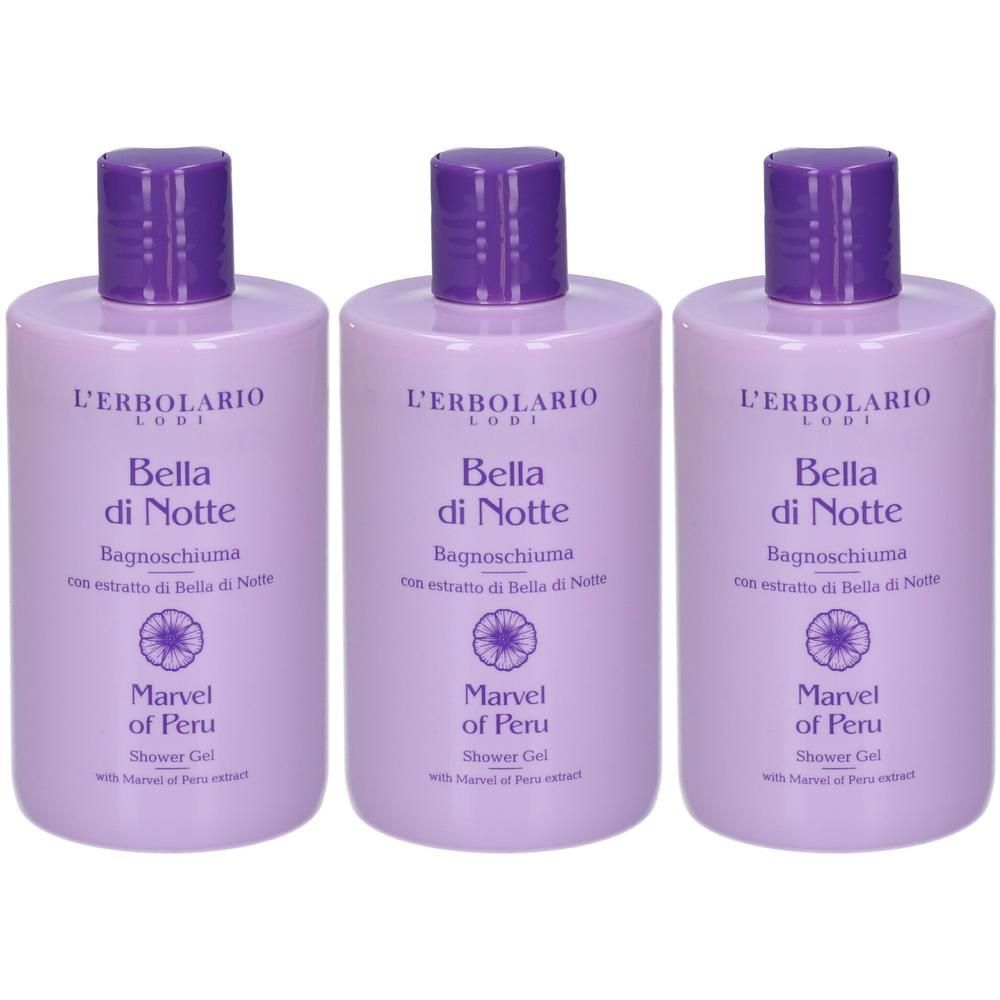 L´Erbolario Bagnoschiuma Bella di Notte 3x300 ml