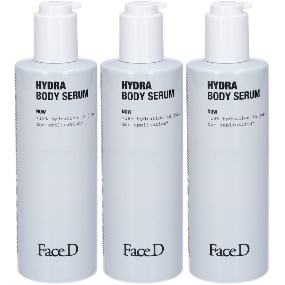 Face D Hydra Body Serum Siero Corpo Idratante 3x1 St