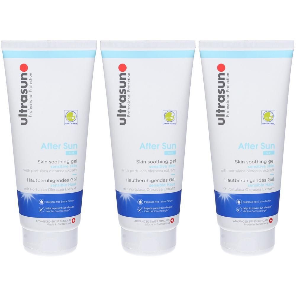 Ultrasun After Sun Gel 3x200 ml