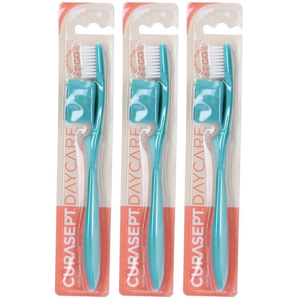 Curasept Daycare Spazzolino Eco Medium 3x1 St