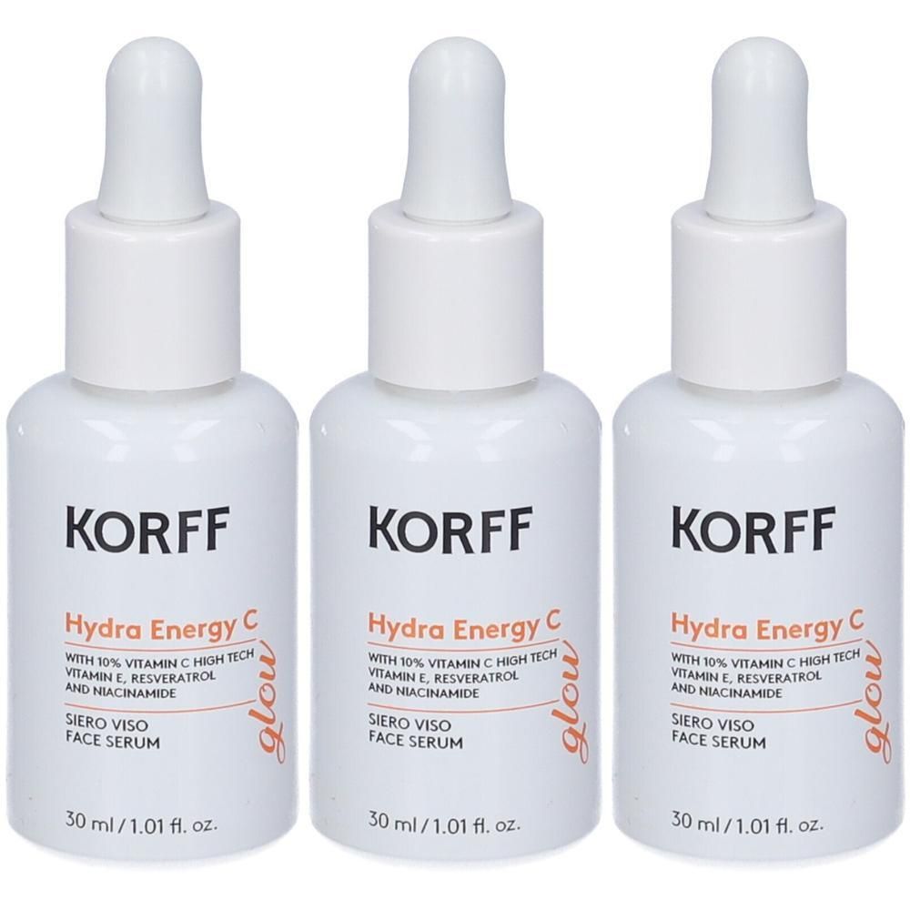 KORFF Hydra Energy C Glow Siero 3x30 ml
