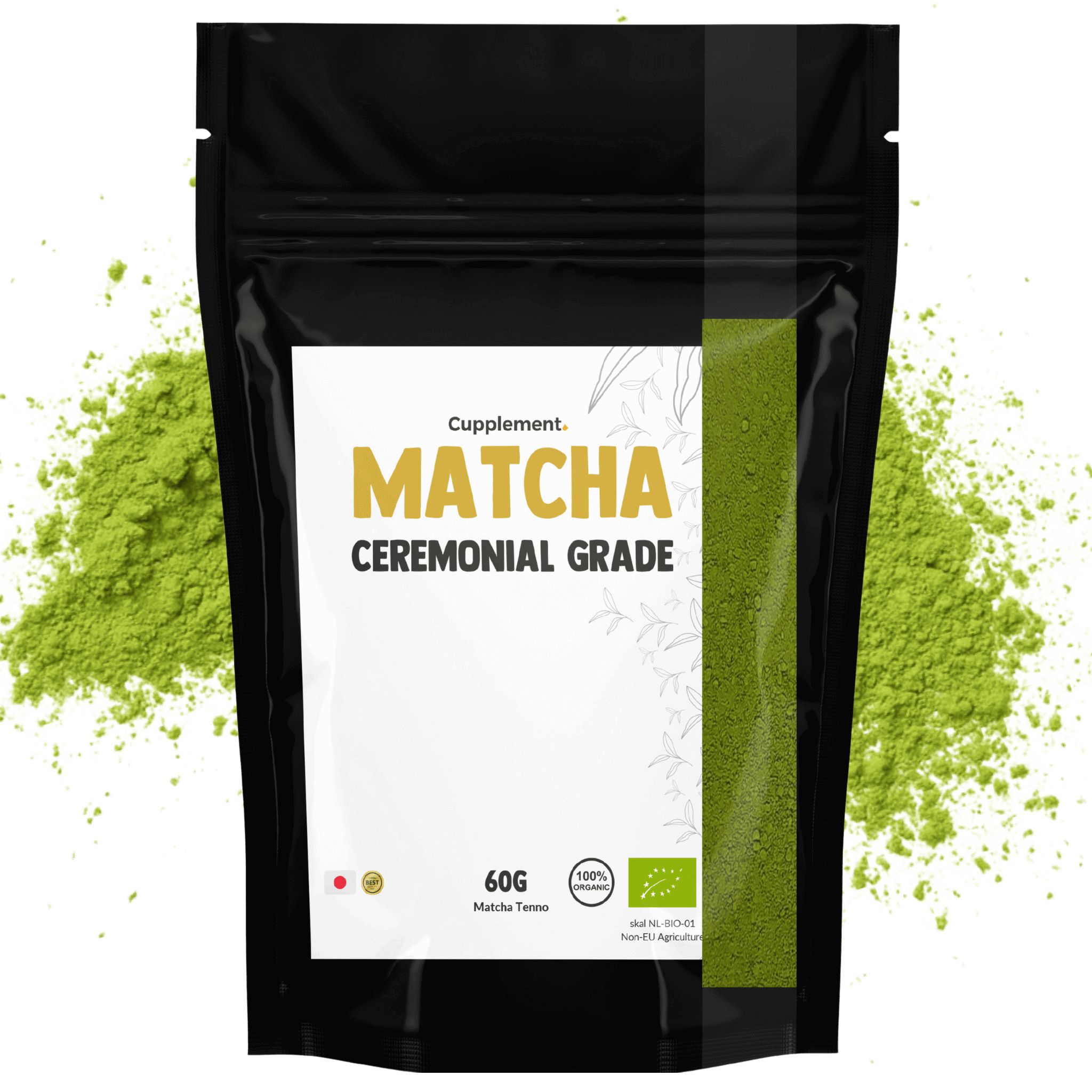 Cupplement® - Matcha in Polvere Ceremonial Grade 60 g