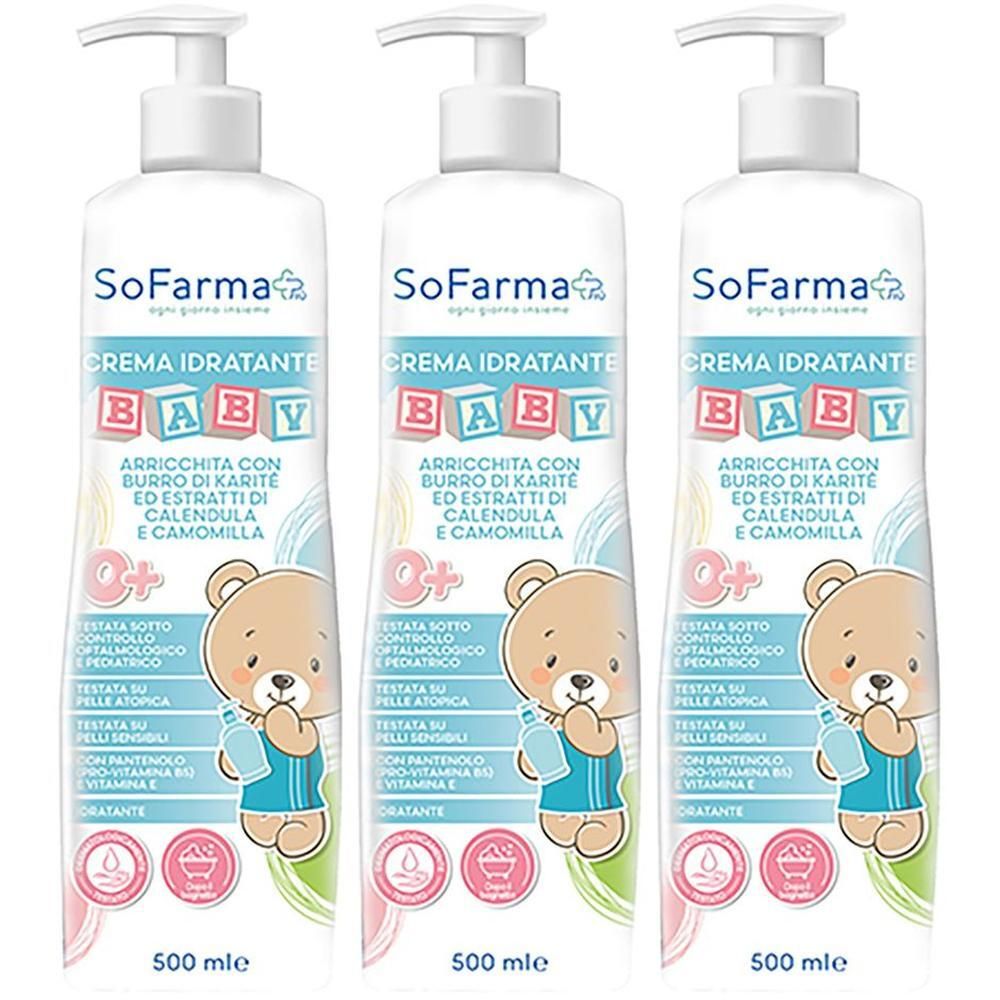 Sofarmapiu' Crema Idratante Corpo 3x300 ml