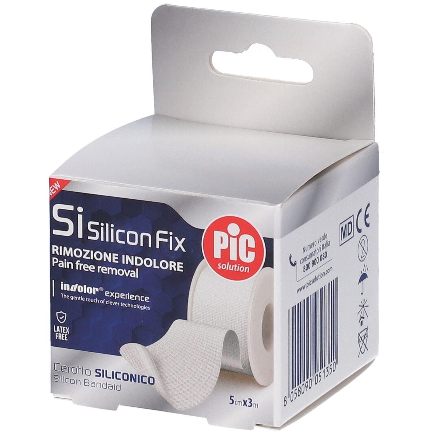 Pic Silicon Rimozione Indolore 5 cm x 3 m 4x1 St