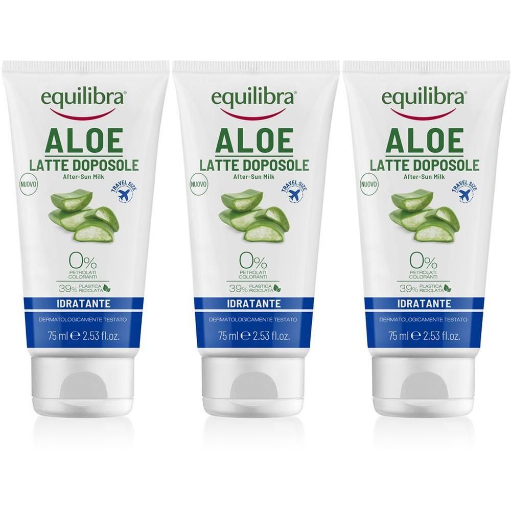 Equilibra® Aloe Latte Doposole 3x75 ml