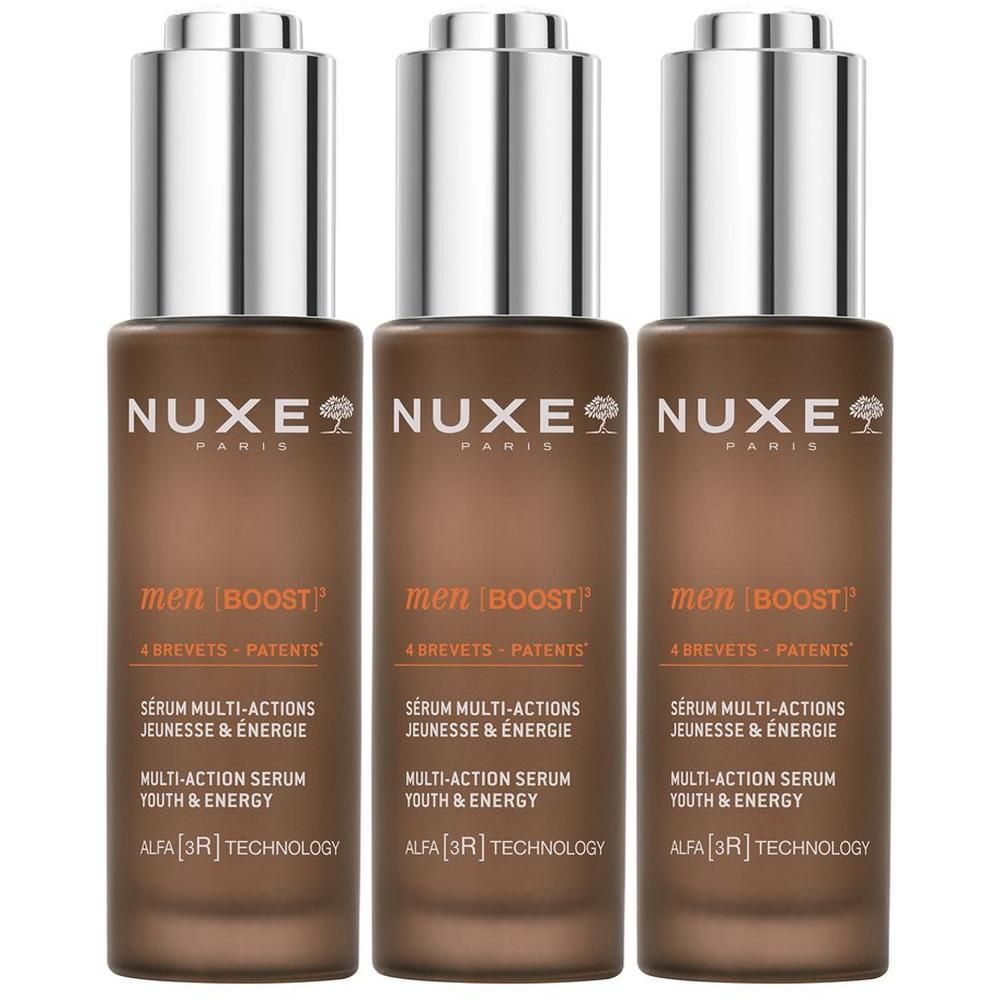 Nuxe Men Siero Viso Anti-Età Energizzante 3x30 ml